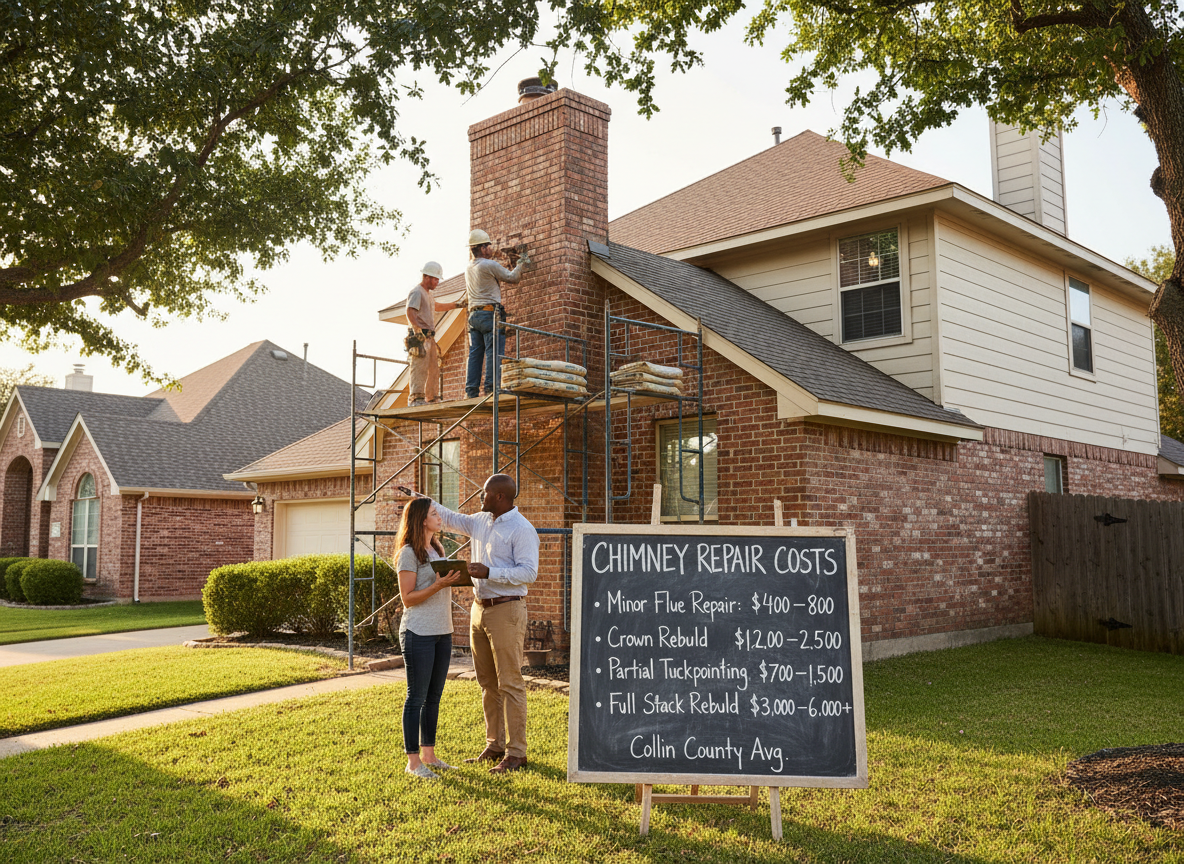 What Chimney Repair Typically Costs in Collin County