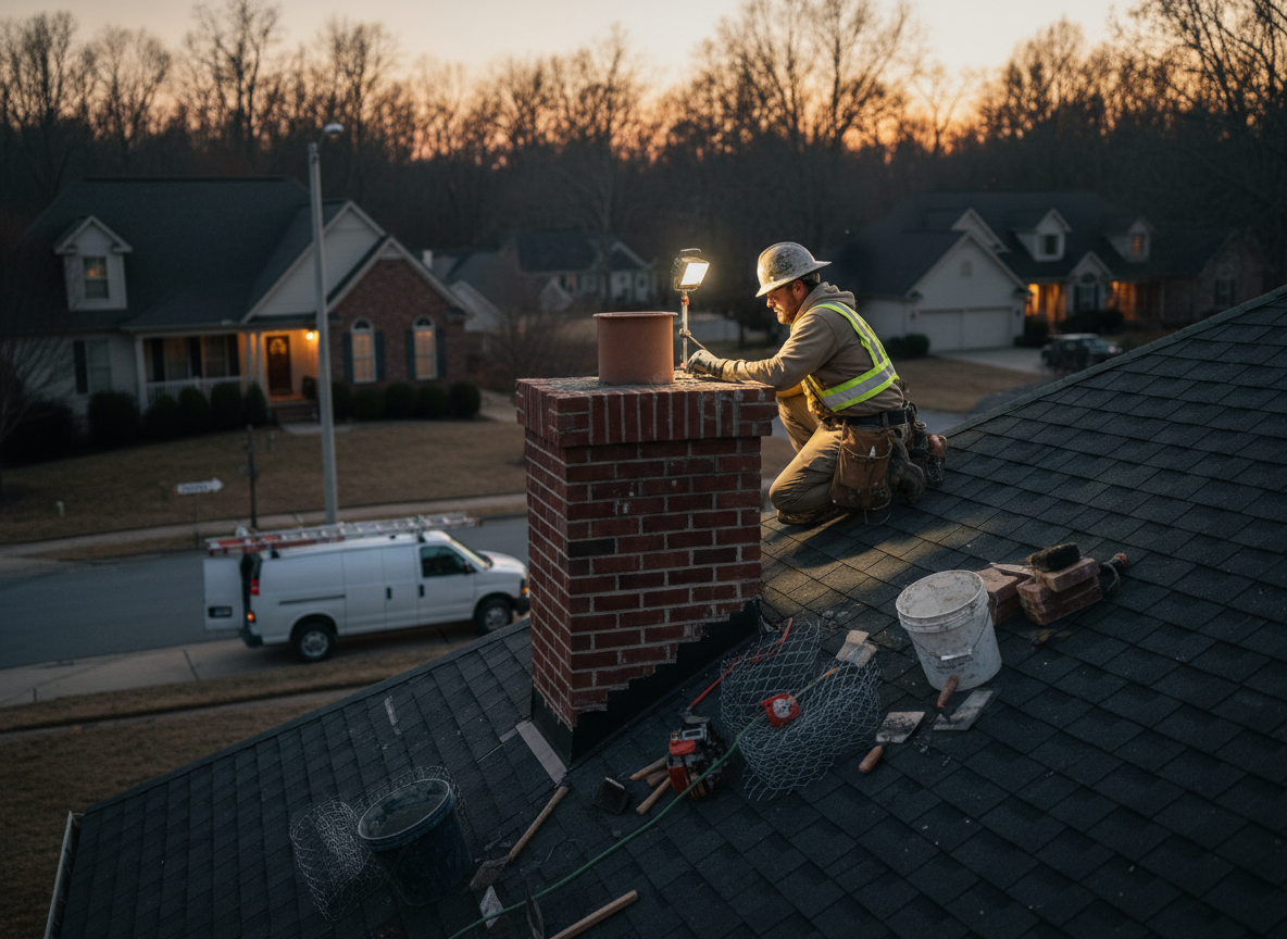 24/7 chimney repair in Murphy