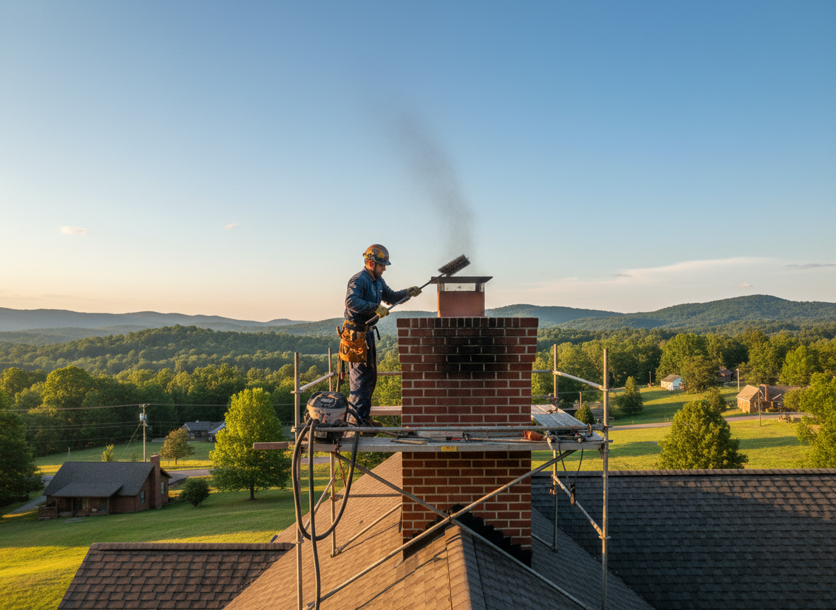 chimney maintenance in Murphy