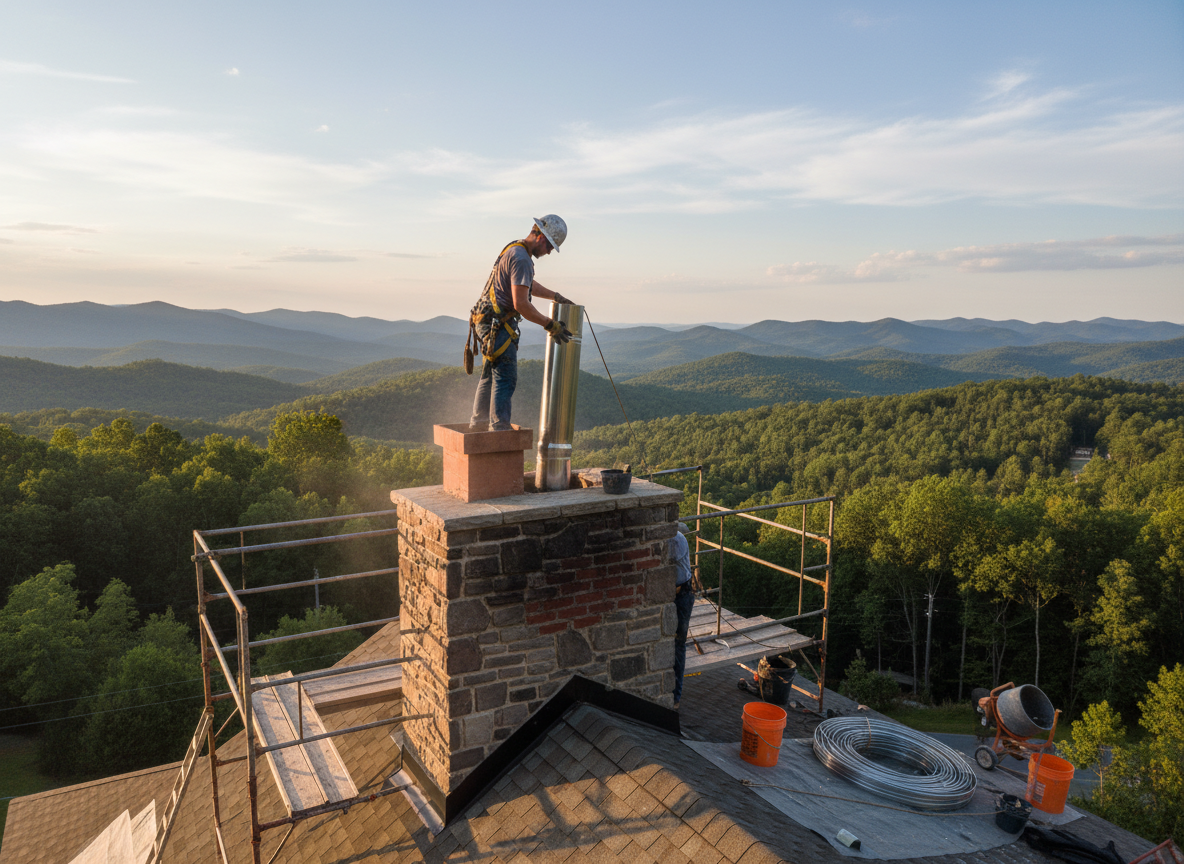 chimney relining in Murphy