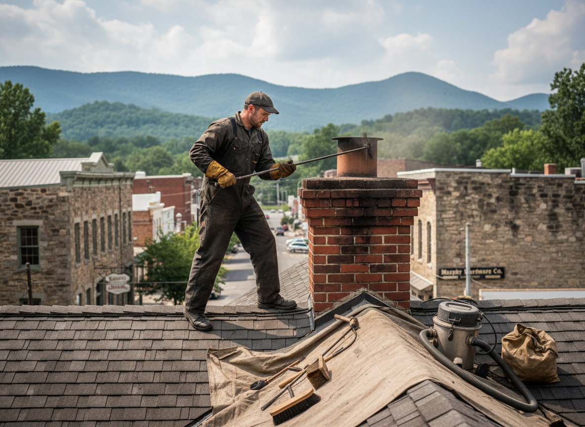 chimney sweep in Murphy