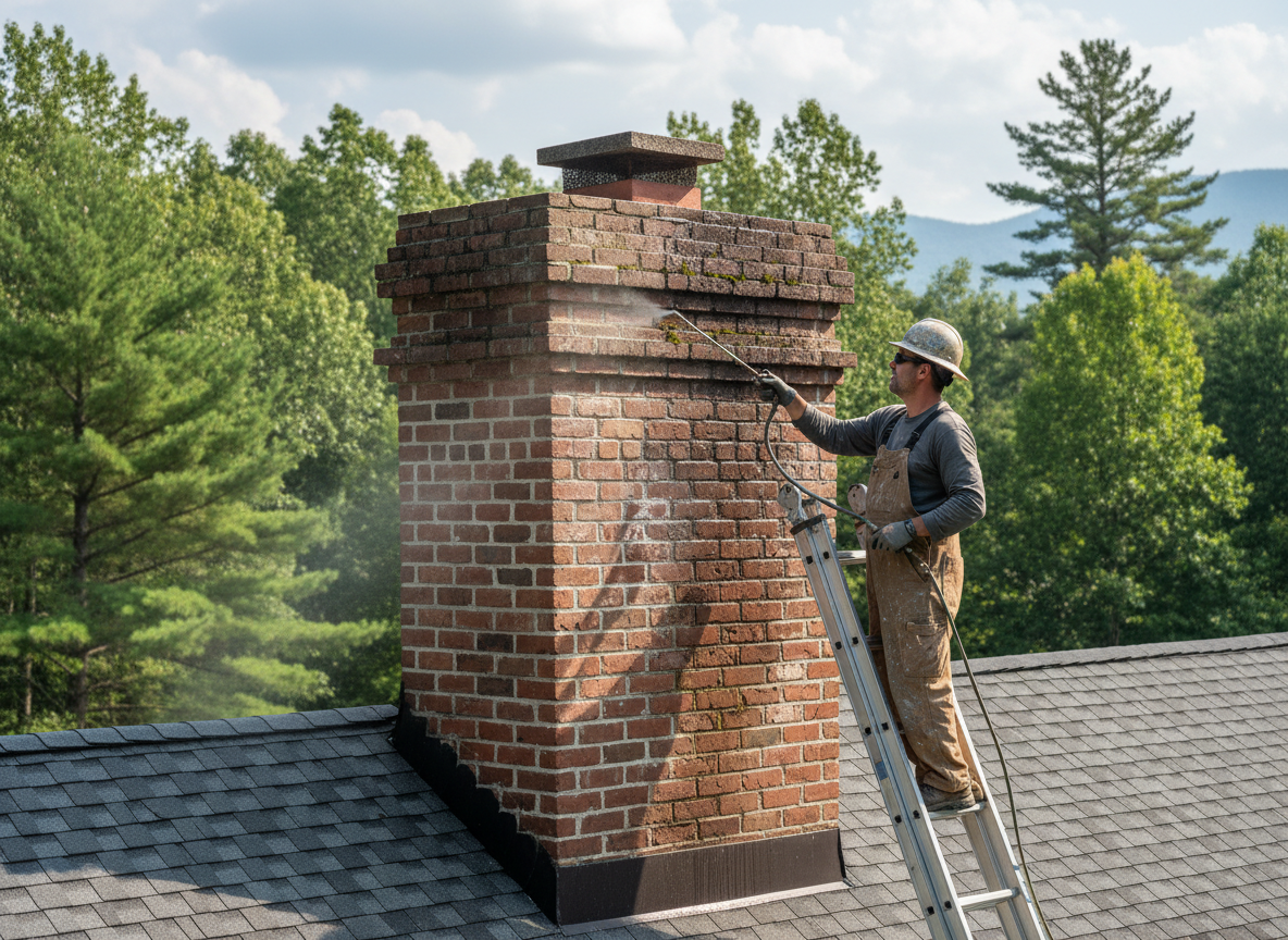 chimney waterproofing in Murphy